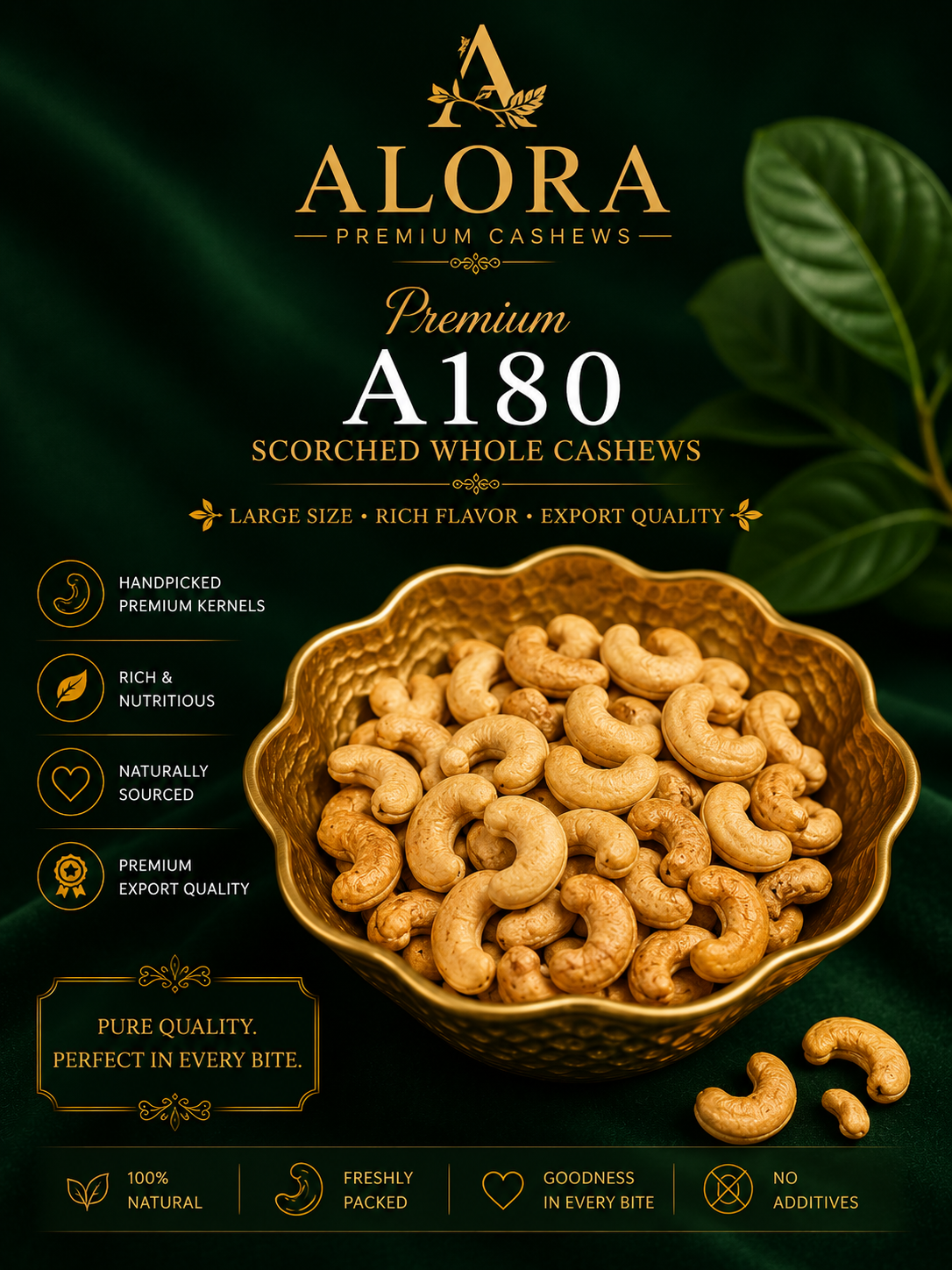Premium Cashews W180